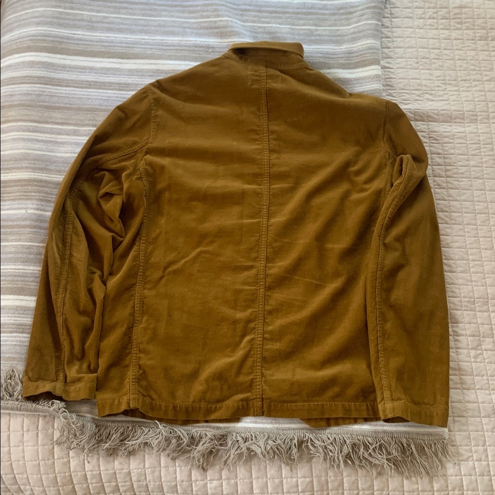 Alex Mill Men's Lightweight Chore Coat Light Brown - Picture 5 of 9